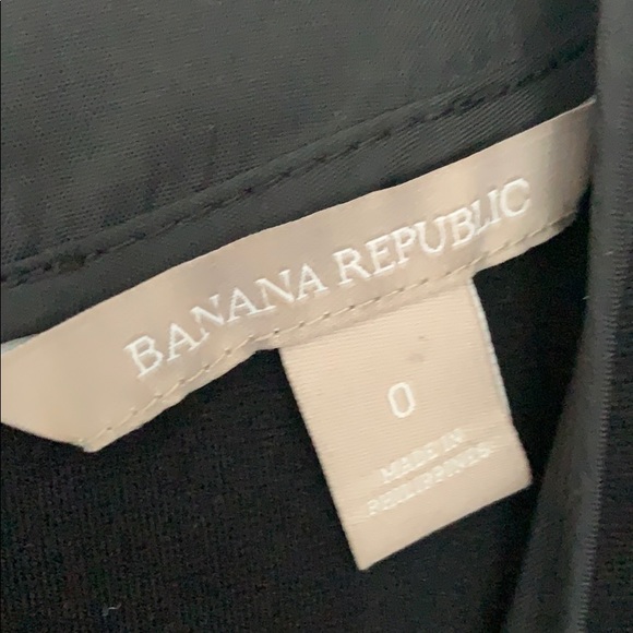 Banana Republic Ponte Fit and Flare Black Dress - Picture 4 of 4